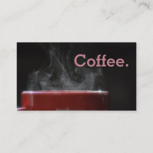 Enkel påföljd Kopp av Slagit kort för kaffe