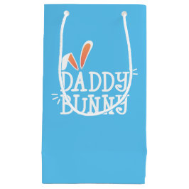Enkel pappa Bunny Påsk Typografi | Gift Bag
