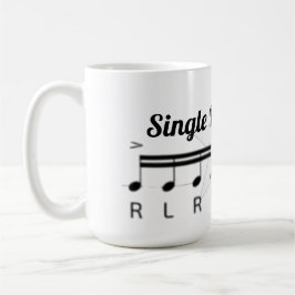 enkel paradiddle kaffemugg