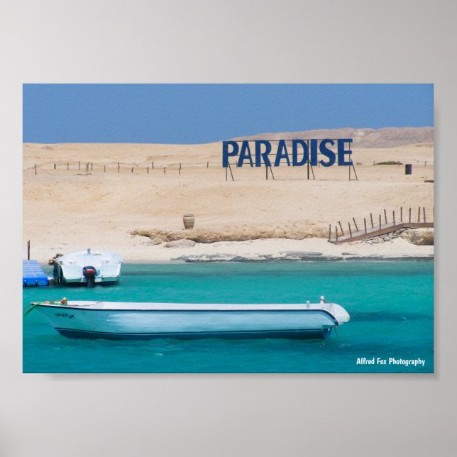 Enkel Paradis Poster (Framsidan)