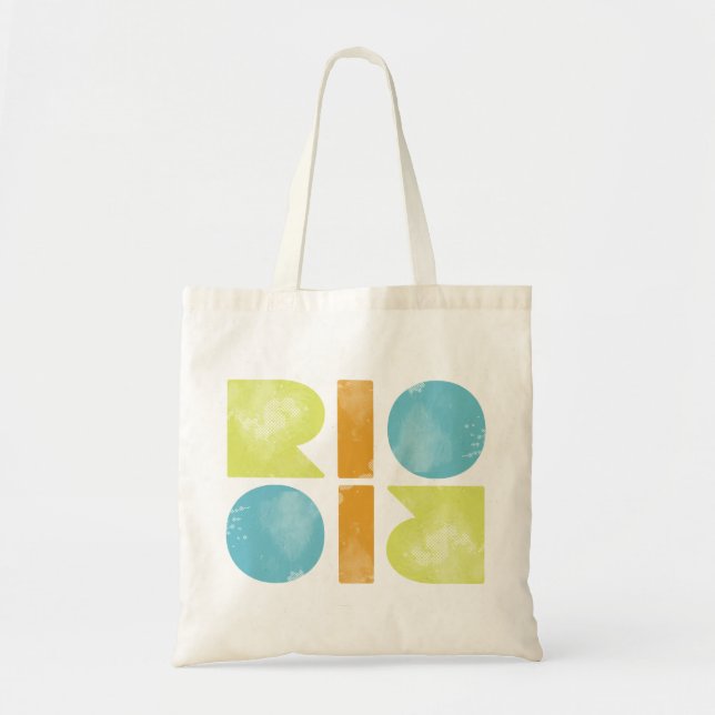 Enkel påse från Rio de Janeiro Tygkasse (Framsidan)