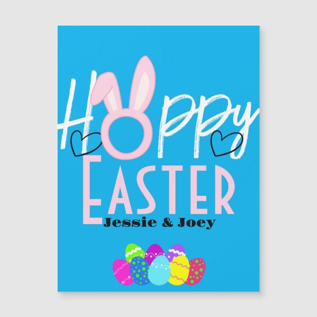 enkel påskhare enkel för anpassningsbar för söta b (Framsida)