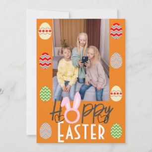 enkel påskhare enkel för foto för söta barn julkort
