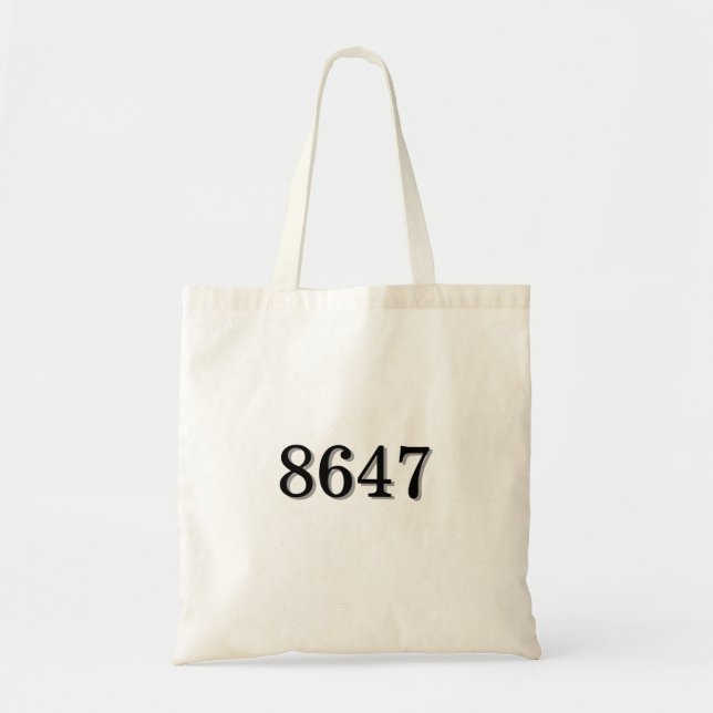 Enkel Påstående 8647 Tygkasse (Framsidan)