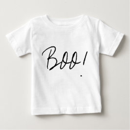 enkel påstående Boo för Halloween! T Shirt