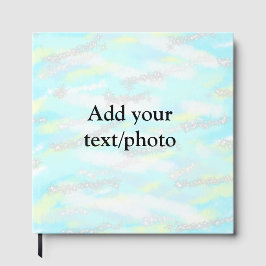 Enkel pastel glitter färgstark lägger till textfot gästböcker