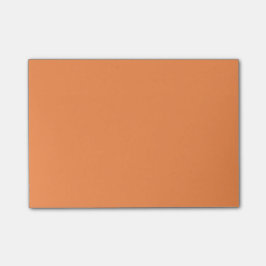 Enkel Pastel-Orange Post-it Block