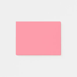 Enkel pastellRosa Post-it Block