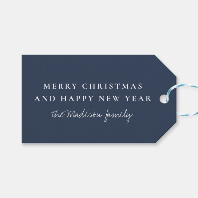 Enkel peacoat presentetikett (Framsidan (Horisontell))