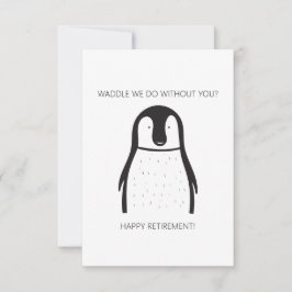 Enkel "Penguin" Pension Kort