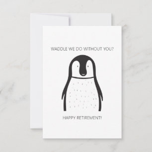 Enkel "Penguin" Pension Kort