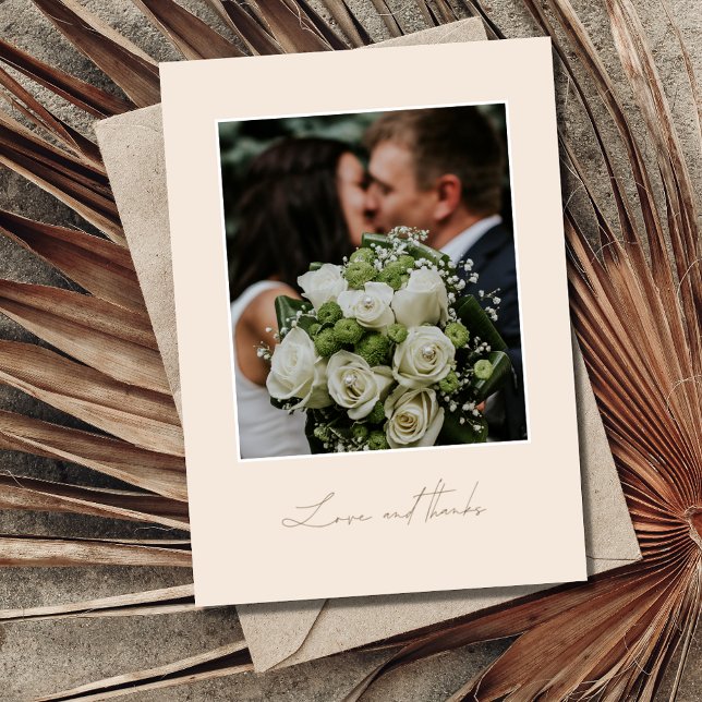 Enkel persika och Guld Kärlek och tack Photo (Skapare uppladdad)