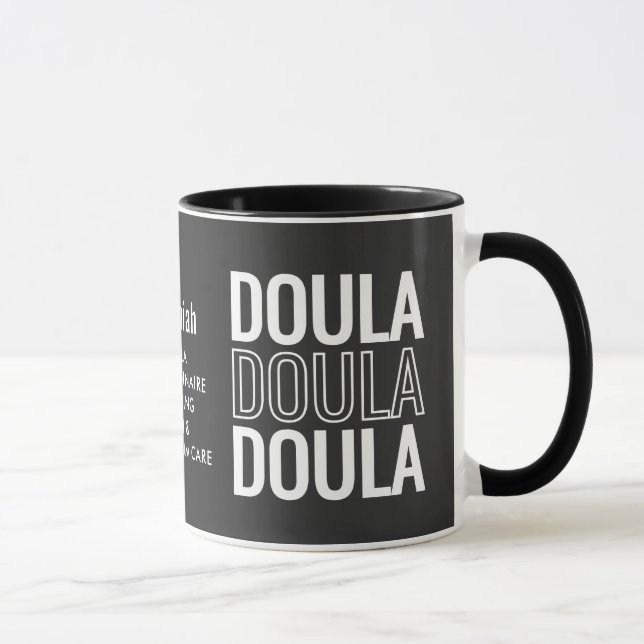 Enkel Personlig DOULA Mugg (Höger)
