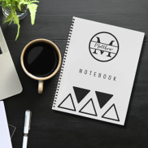 Enkel Personlig för Elegant Monogram Silver White