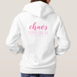 Enkel Personlig Hoodie för Mamma | Nyare Rosa T Shirt