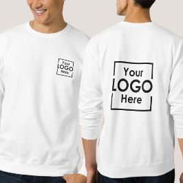 Enkel Personlig - Logotyp, framsida Lång Ärmad Tröja
