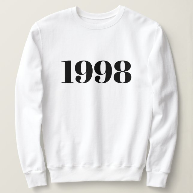 Enkel personlig, modernt, minimalt år t shirt (Design framsida)