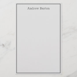 Enkel Personlig, Papper | GRÅTT