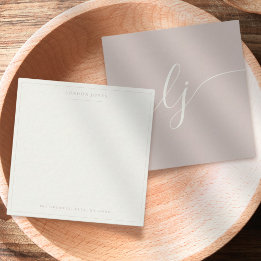 Enkel Personlig, stationeri Ro Elfenbenskusten Anteckningskort