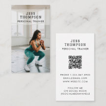Enkel personlig träningskänslighetsfotoQR-kod