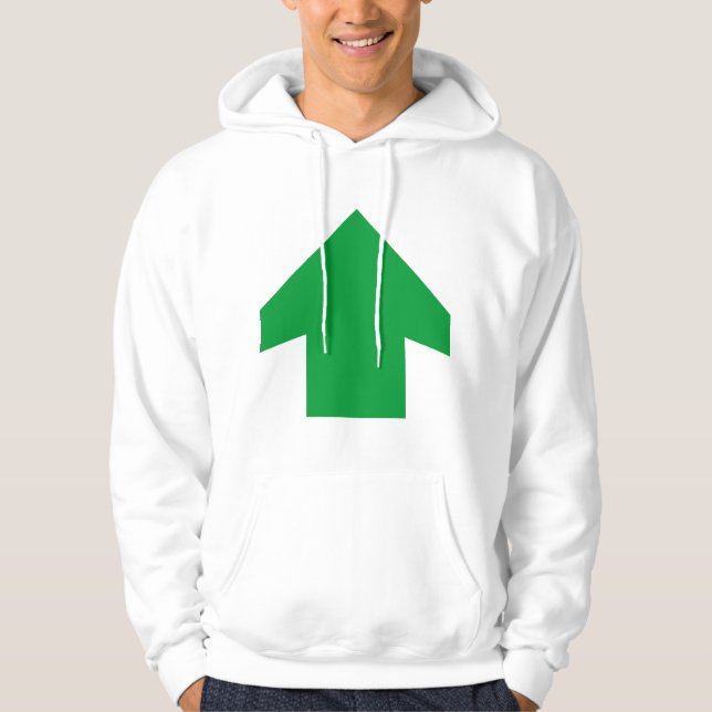Enkel pil 01 sweatshirt (Framsida)