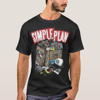 enkel plansammanslagning t shirt