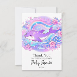 Enkel, positiv doppningsbar babyskare tack kort