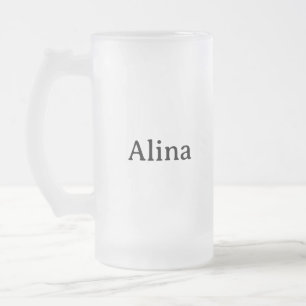 Enkel professionell affär 16 oz frostat ölglas