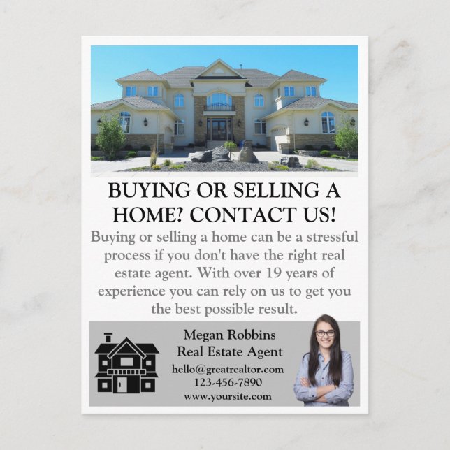 Enkel Professionell Broker Real Gods Investor Vykort (Framsida)