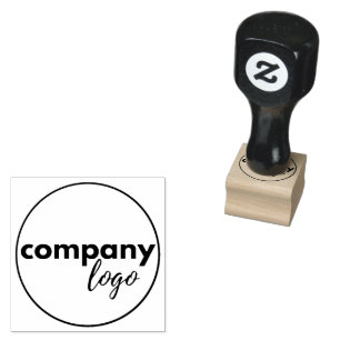 ENKEL PROFESSIONELL BUSINESS LOGOTYP COMPANED STÄMPEL