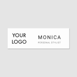 Enkel Professionell för Business Logotyp Namnbricka