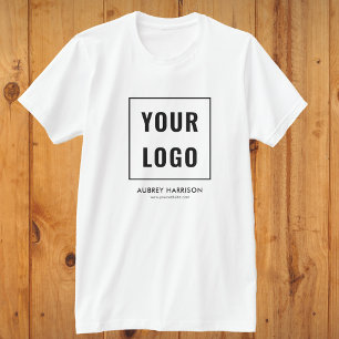 Enkel Professionell för Business Logotyp T Shirt