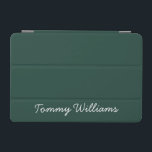 Enkel Professionell för minimalistisk Emerald Grön iPad Mini Skydd<br><div class="desc">Dessa enkla,  minimalistiska texter kan vara personlig att inkludera ett namn eller valfri text. Om du inte vill ha någon text och bara vill ha en tom text kan du helt enkelt ta bort texten.</div>