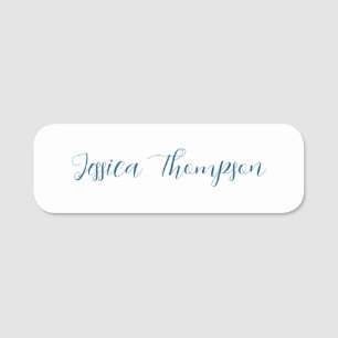 Enkel Professionell för modern Elegant Namnbricka