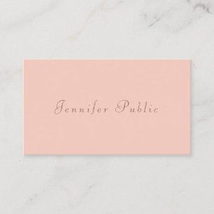 Enkel professionell - minimalistisk modern Elegant Visitkort