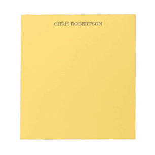 Enkel professionell Modern Elegant Anteckningsblock