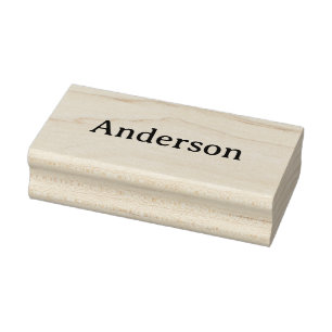Enkel professionell verksamhet 1,5" x 3" stämpel