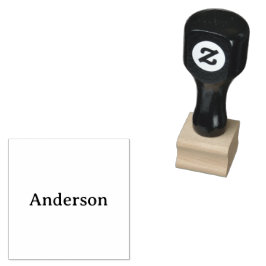 Enkel professionell verksamhet 1" x 1" stämpel