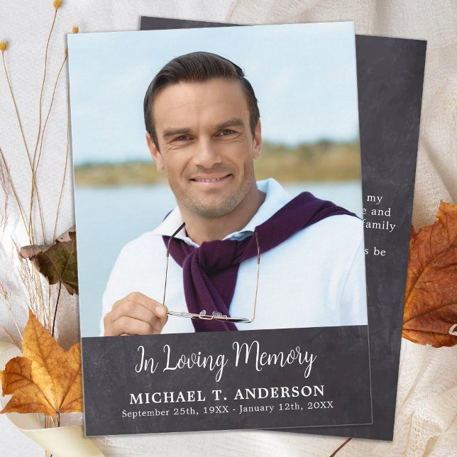 Enkel, rak minnesbild - Tack Anteckningskort (Skapare uppladdad)