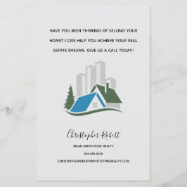 Enkel Real Gods Flygblad