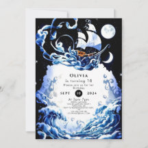 Enkel redigerbar födelsedag i Äventyr Pirat