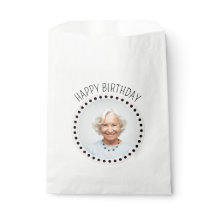 Enkel redigerbar polka-punktfotogåva för Chic