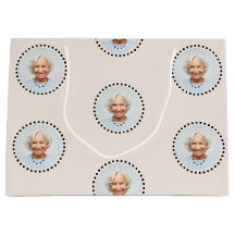 Enkel redigerbar runda fotopolka-punkt för Chic