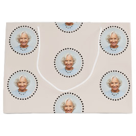 Enkel redigerbar runda fotopolka-punkt för Chic