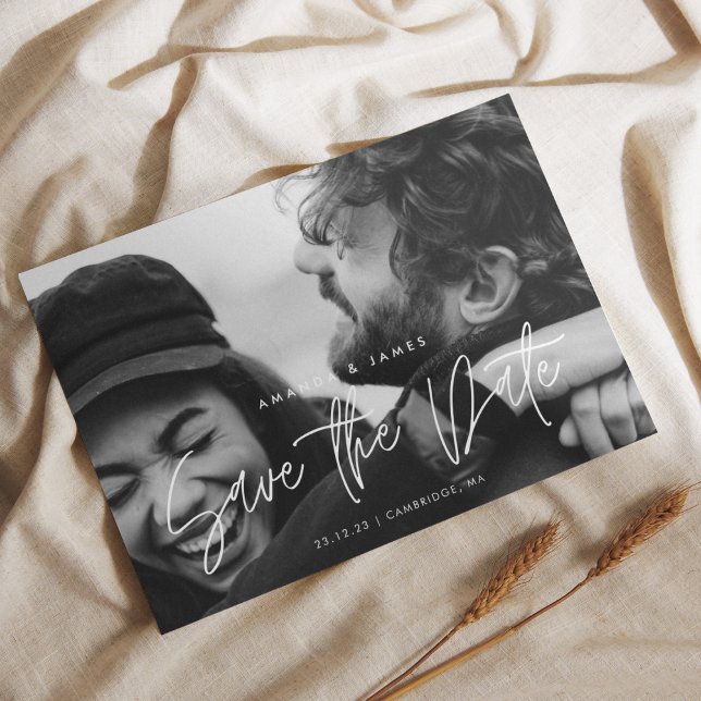 Enkel redigering av budgetskript Foto Spara datum Vykort (Skapare uppladdad)