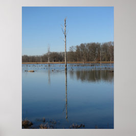 Enkel reflektion poster