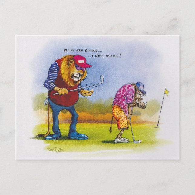 Enkel regler vykort (Framsida)