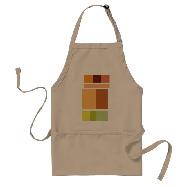 Enkel Ren Modern Minimalism Förkläde (Framsidan)