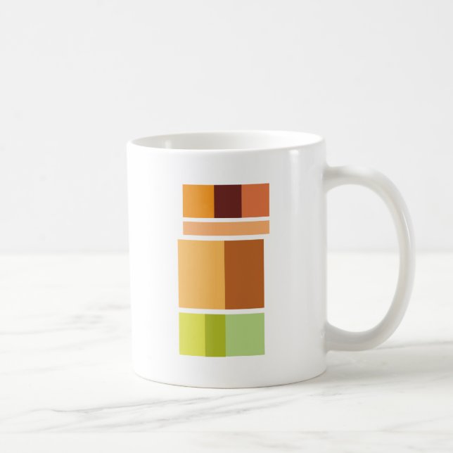 Enkel Ren Modern Minimalism Kaffemugg (Höger)