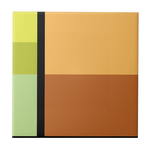 Enkel, ren och modern minimal kakelplatta (Framsidan)
